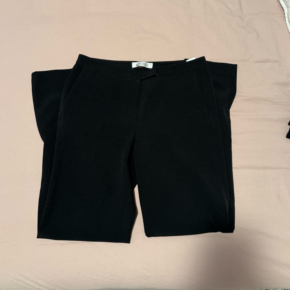Kasper Black Pantsuit